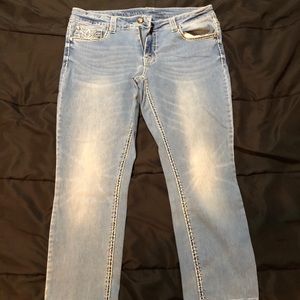 Knox house crop skinny jeans